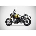 ZARD Stainless Limited Edition 2 High Mount Slip-on Exhaust for the BMW R NineT / Pure / Urban GS (17-20)